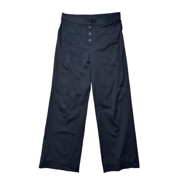 Halara Womens Sz XL High Waisted Button Multiple Pockets Wide Leg Casual Pants - Picture 9 of 9